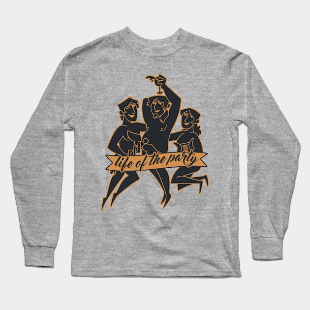 Immortality of the Party Long Sleeve T-Shirt by Toothpaste_Face